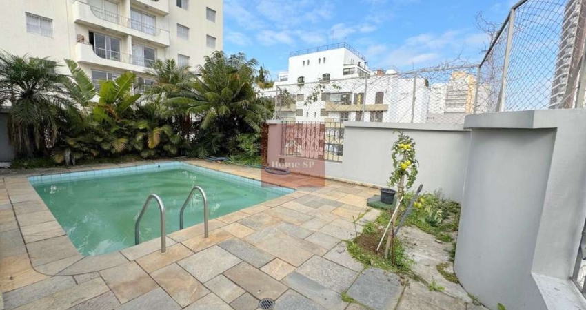 Cobertura em Moema Indios, fora de rota, 360m², 4 dormitórios, sendo 2 suítes.