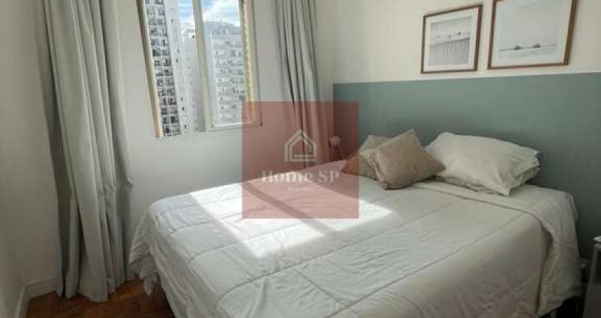 VILA OLIMPIA  76m² APARTAMENTO 2DORMS 2BANHEIROS 1VAGA DE GARAGEM MOBILIADO