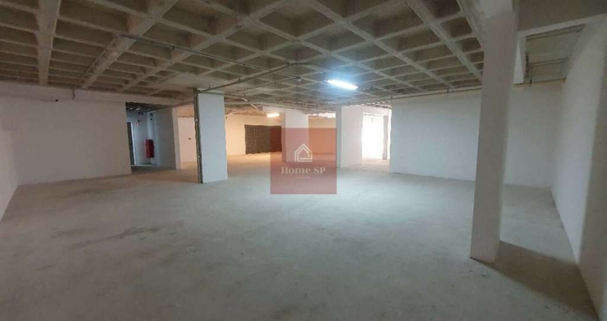 Salão/joja com 390m²au, novo, para locação no Campo Belo.