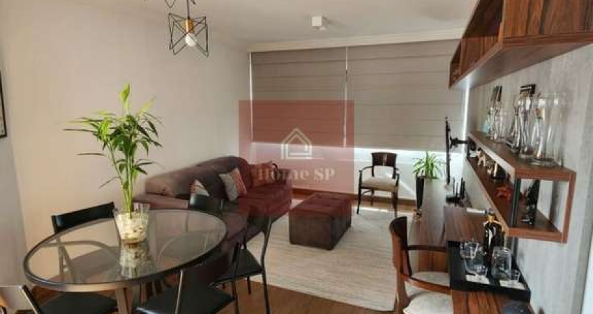 VILA OLIMPIA 82M² 2DORMS 2BANHEIROS 2VAGAS DE GARAGEM MOBILIADO