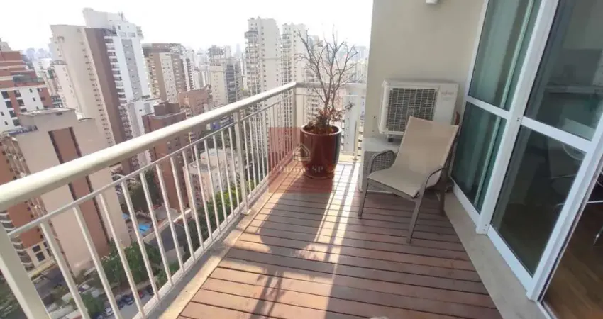 DUPLEX VILA NOVA CONCEIÇÃO 104M² 1DORM 2BANHEIRO 2VAGAS MOBILIADO