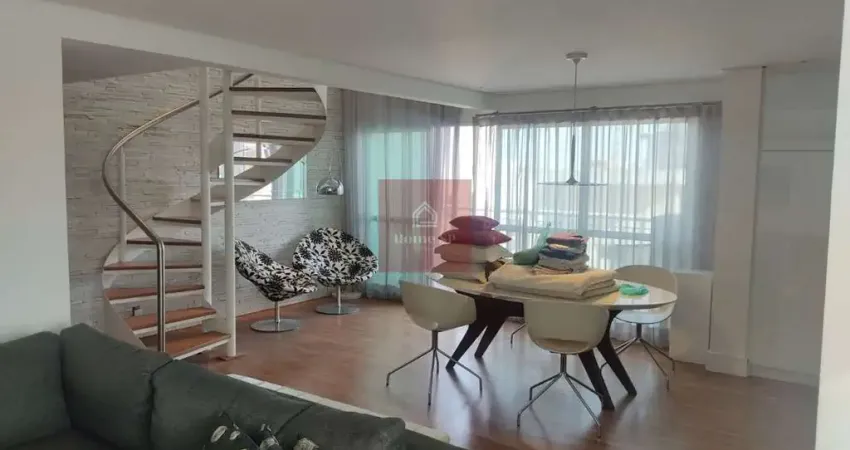 Duplex vila nova conceição 104m² 1dorm 2banheiro 2vagas mobiliado