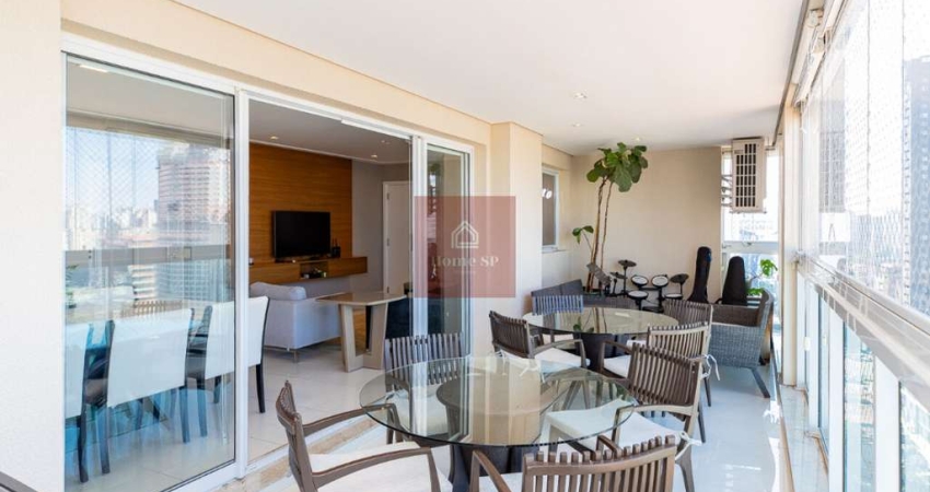 Apartamento tipo para venda com 3 quartos, sendo 3 suítes, 138m²