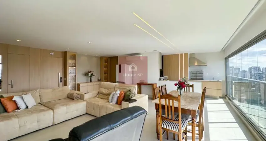 Apartamento tipo para venda em Campo Belo com 3 quartos, sendo 3 suítes, 143m²