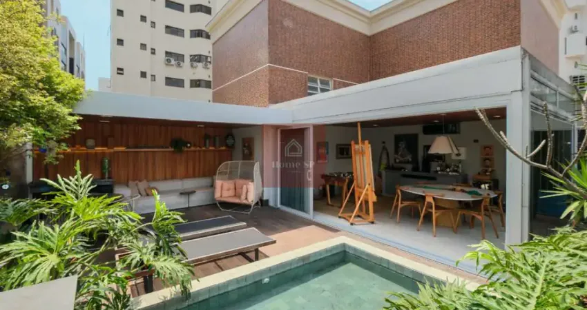 Cobertura para venda em vila nova conceição com 1 quarto, sendo 1 suíte, 213m²