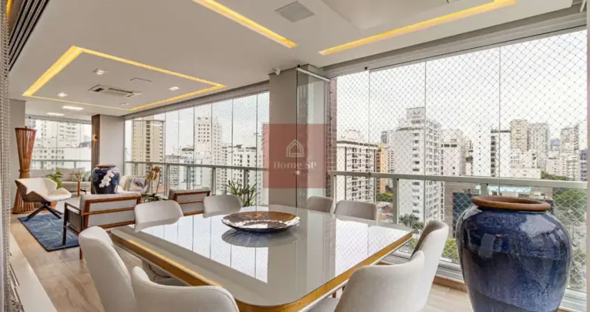 Apartamento tipo para venda em paraíso com 4 quartos, sendo 3 suítes, 197m².