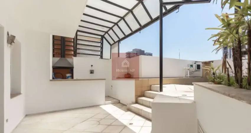 Cobertura para venda em moema com 4 quartos, sendo 2 suítes, 206m²