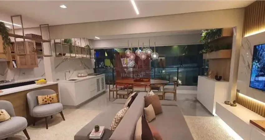 Apartamento 82,66 m2, 3 dorms.(1ste), 1 vaga, próximo metro