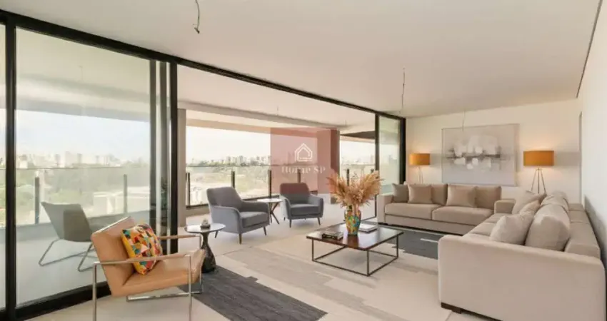 Apartamento tipo para venda em ibirapuera com 3 quartos, sendo 3 suítes, 231m²