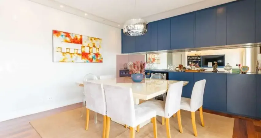 Apartamento para locação mobiliado no brooklin com 175 metros e 3 suítes