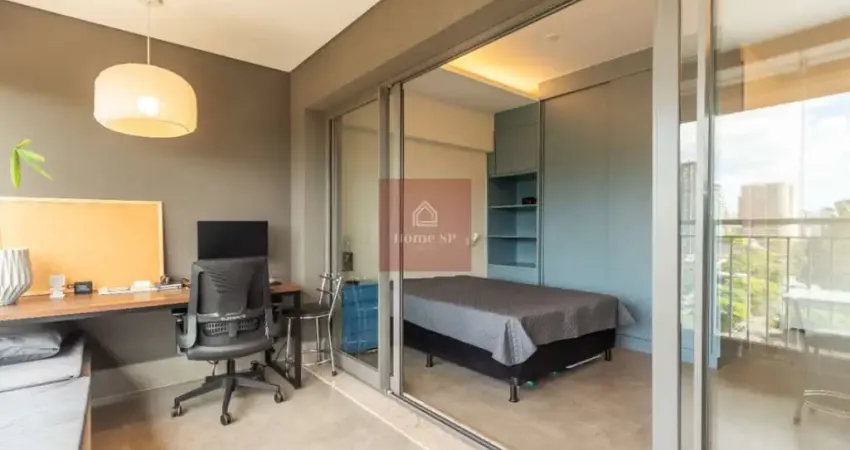 Studio para venda em indianópolis com 1 quarto, sendo 1 suíte, 35m²