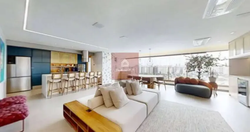 Apartamento tipo para venda em campo belo com 3 quartos, sendo 3 suítes, 142m²