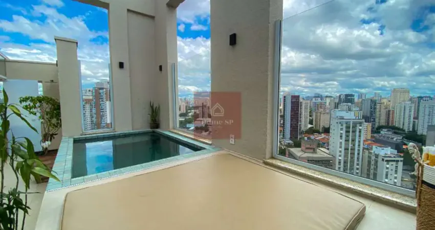 Cobertura para venda em vila olímpia com 2 quartos, sendo 2 suítes, 148m²