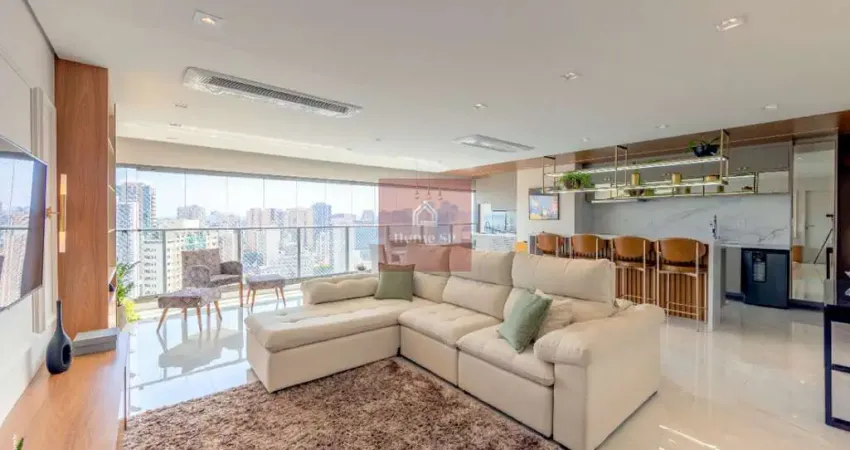 Apartamento tipo para venda em campo belo com 3 quartos, sendo 3 suítes, 143m²