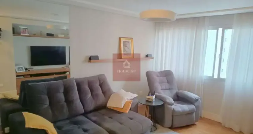 Apartamento com 80m², fora de rota, andar alto, moema pássaros.