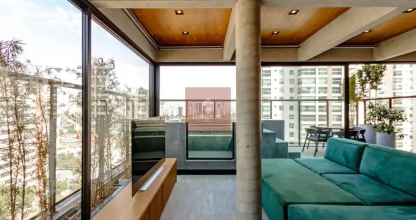 Cobertura venda - vila olímpia com 2 quartos, sendo 2 suítes, 134m²