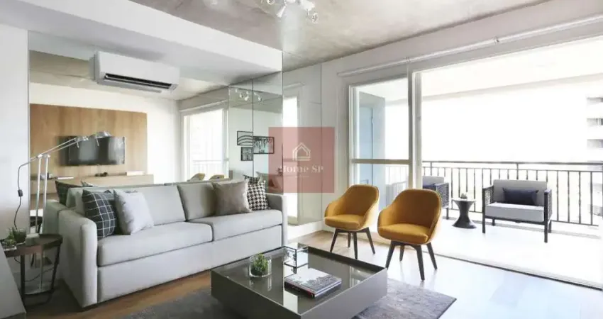 Apartamento com 1 quarto para alugar na Rua Jean Peltier, --, Brooklin, São Paulo