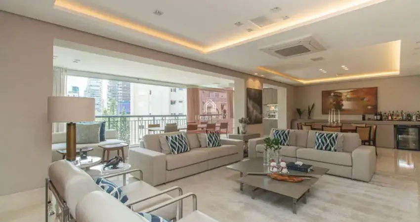 Apartamento para venda em vila nova conceição com 3 quartos, sendo 2 suítes , 226m²