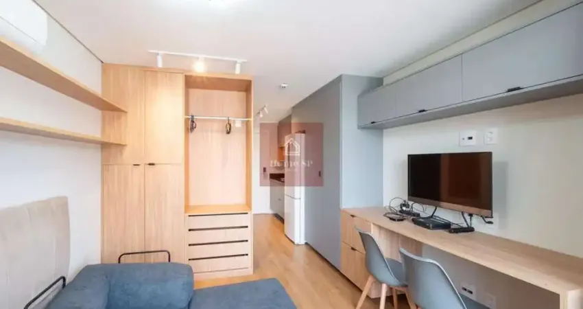 STUDIO À VENDA NA VILA CLEMENTINO ? 26m² ? MOBILIADO ? VARANDA ? SEM VAGA