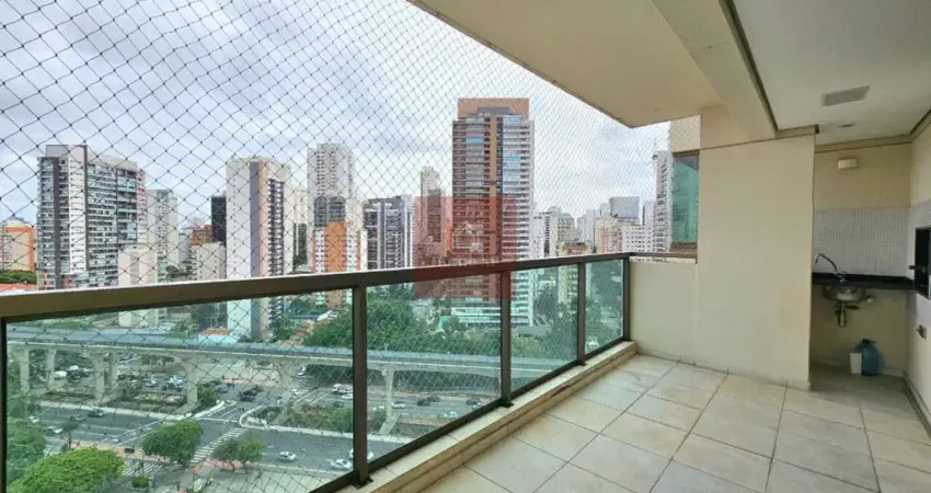 Apartamento para venda em Brooklin com 3 quartos, sendo 3 suítes , 147m²