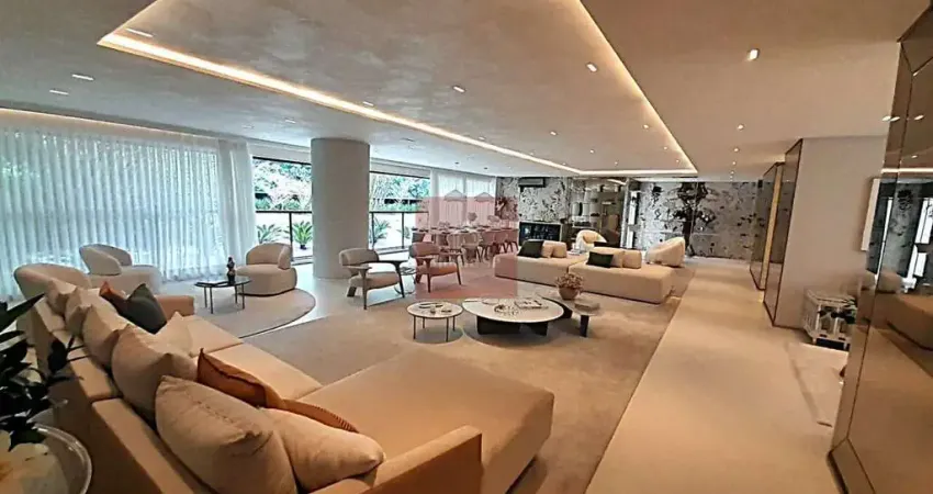 Apartamento 280 m2, 4 suítes, 3 vagas. Vista permanente ao Parque do Ibirapuera