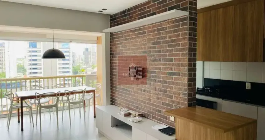 .Apartamento para locação na região do Brooklin 2 dormitórios 1 suíte 1 vaga