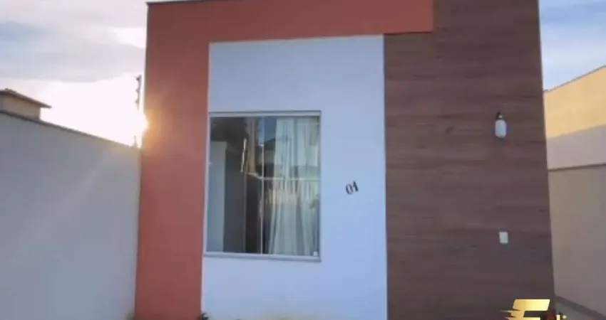 Casa com três quartos localizada na Enseda Azul em Guarapari