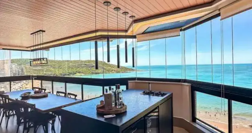 APARTAMENTO ALTO PADRÃO COM MAIS DE 250m2 FRENTE MAR PARA A PRAIA DO MORRO / GUARAPARI - ES