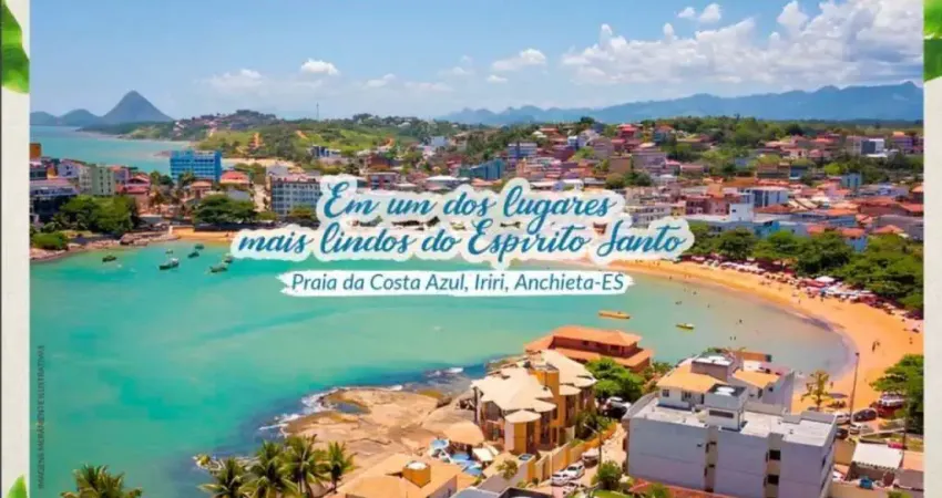 FRENTE A PRAIA DOS NAMORADOS EM IRIRI - Apartamento com TRÊS quartos!!