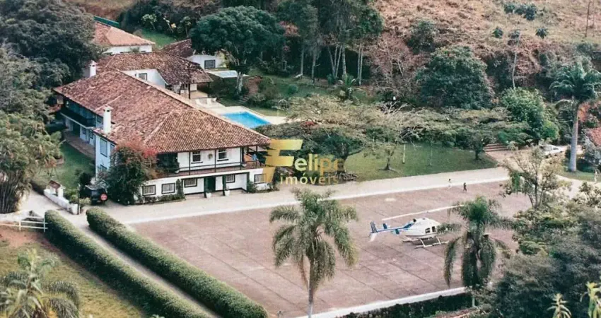MAGNÍFICA FAZENDA HISTÓRICA À VENDA EM BARRA DO PIRAÍ / RIO DE JANEIRO