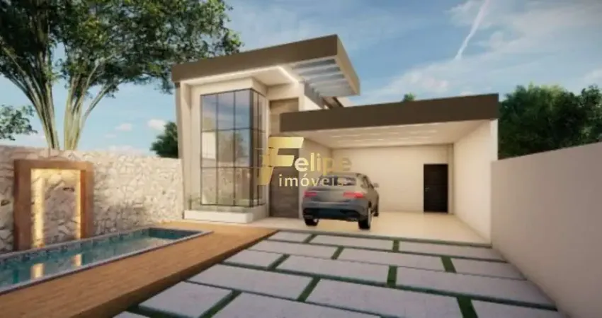 NOVÍSSIMA E MODERNA CASA À VENDA EM PONTAL DE SANTA MÔNICA, GUARAPARI/ES!