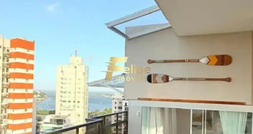 Belíssima cobertura duplex de alto padrão à venda porteira fechada, na praia do canto, em vitória/es!