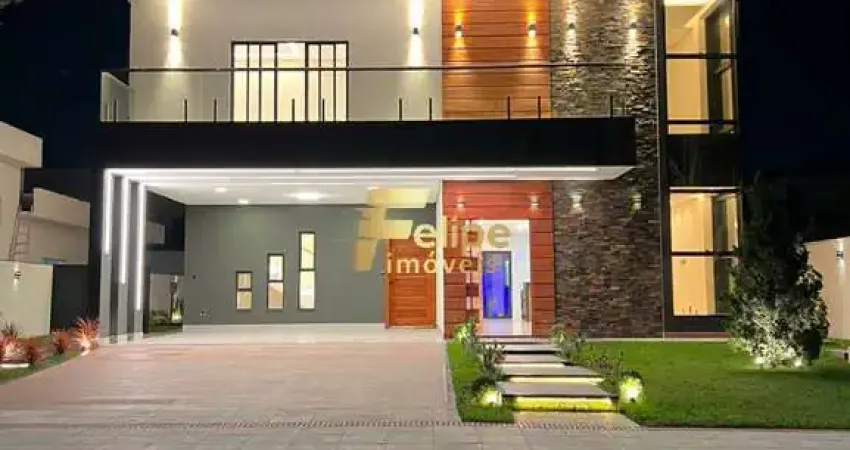 Lindíssima casa de 04 quartos em condomínio de luxo no município de serra/es!