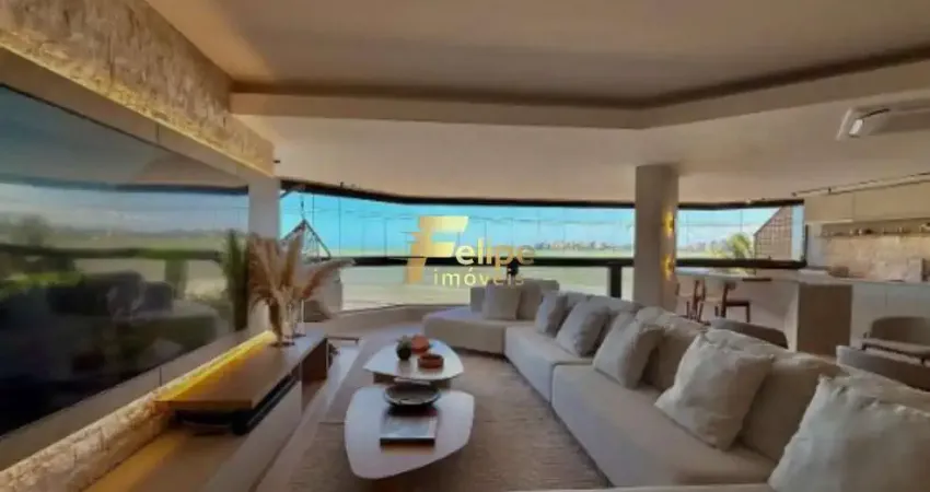 Belíssimo apartamento de 04 suítes, frente mar, à venda porteira fechada na praia do morro, em guarapari/es!