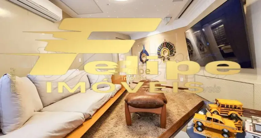 Luxuoso apartamento de 05 quartos e 04 suítes, à venda porteira fechada, na prainha de vila velha/es.