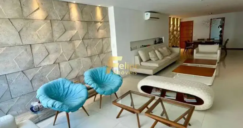 Deslumbrante apartamento montado e decorado na praia da costa.