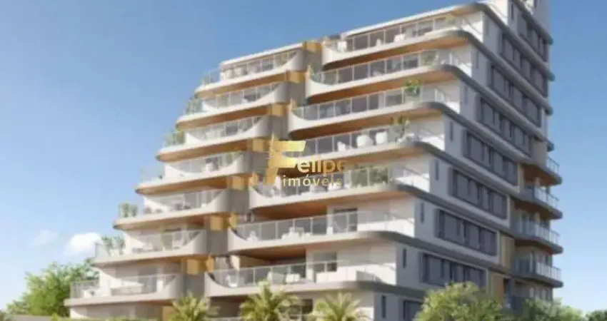 Lançamento de apartamentos de luxo, com 4 suítes, de frente para o mar em jardim camburi.