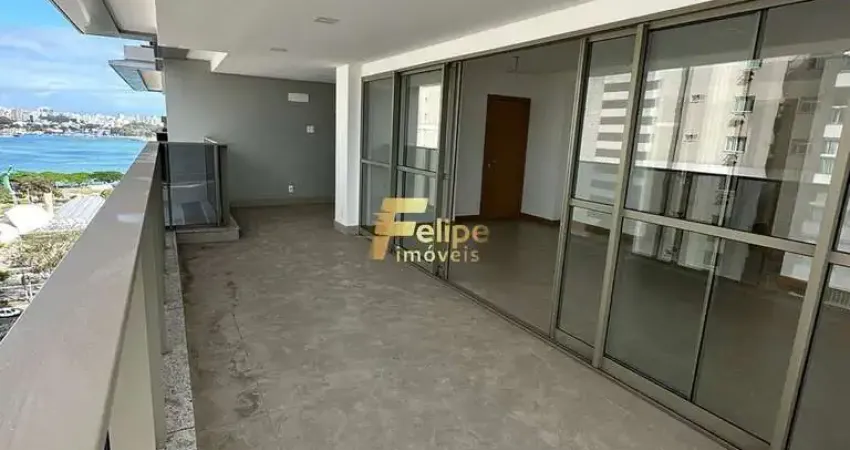 Um maravilhoso e amplo apartamento em um prédio super novo na enseada do suá.