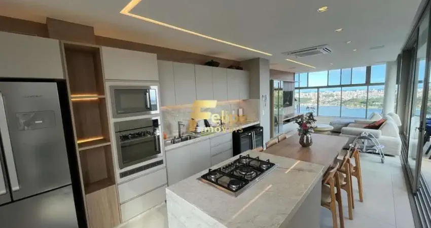Uma deslumbrante cobertura duplex na enseada do suá com vista mar.