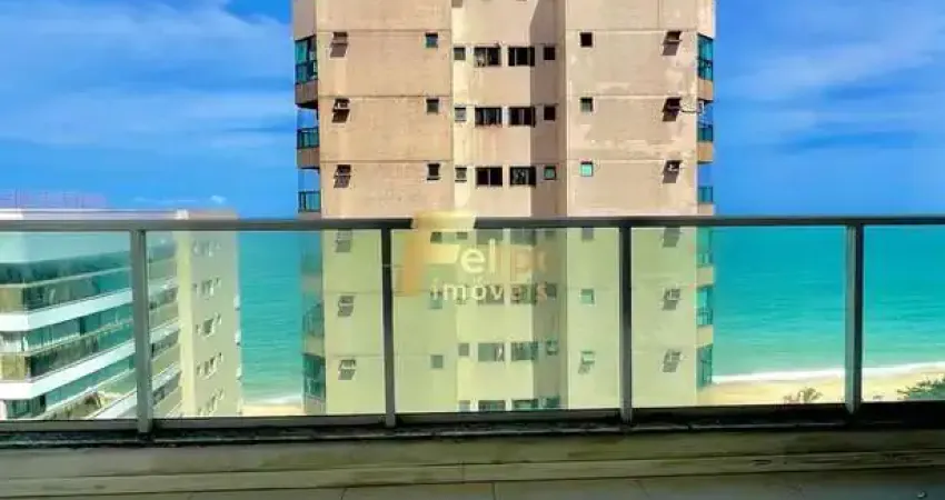 Apartamento frente mar da praia de itaparica com 3 quartos!!!