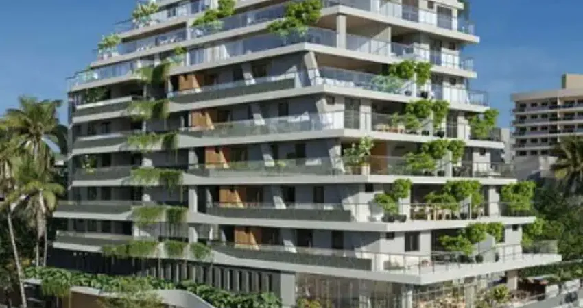 A sutileza no fluir do mar para a vida / apartamento alto padrão de 4 quartos em jardim camburi