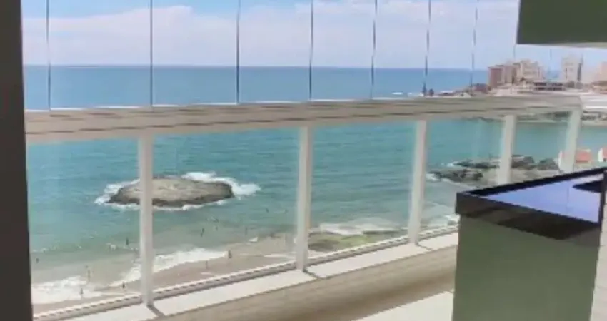 Apartamento frente mar na praia do morro / simplesmente deslumbrante - guarapari