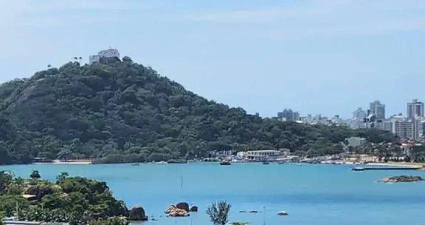 Apartamento com vista para a baia de vitória na enseada do suá.