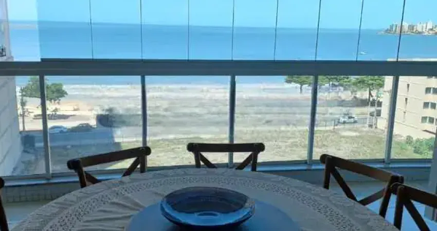 Um verdadeiro espetáculo de apartamento com vista para o mar da praia do morro / guarapari - es