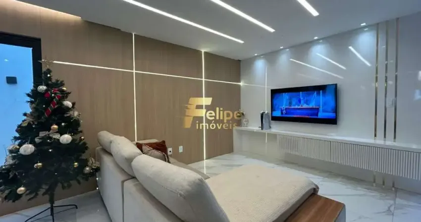 Lindíssima casa com 03 suítes máster, excelente área externa com piscina, à venda em jardim boa vista, guarapari/es!