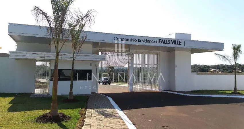 Terrenos no Condomínio Residencial Falls Ville - Pagamento facilitado.