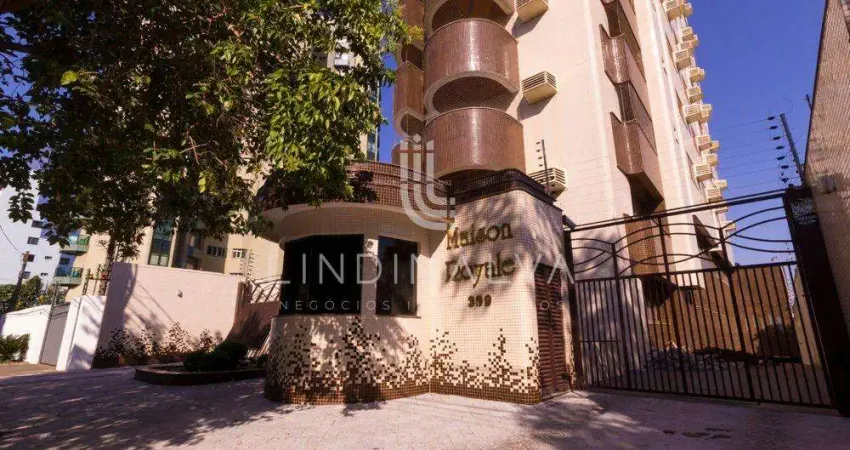 Apartamento de alto padrão no Maison Royale com 4 dormitórios, sacada gourmet - mobiliado.