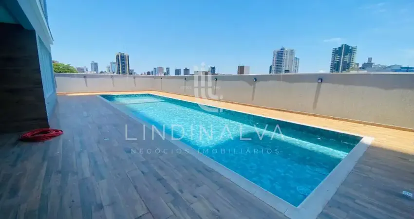 Apartamento no novíssimo Elegance Tower  para locação área de lazer completa.