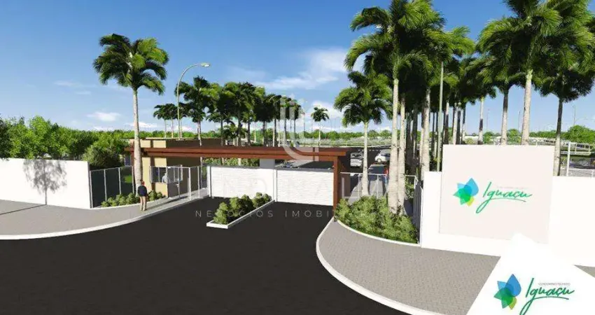 Terreno no Condomínio Fechado Iguaçu, com 330 m2 - região da Av. das Cataratas