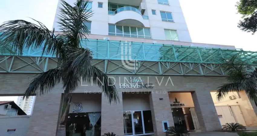 Apartamento semi-mobiliado no Edifício Provence, com suíte e 2 quartos